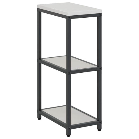 vidaXL Kitchen Storage Shelf with Shelf Silver Stainless steel