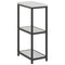 vidaXL Kitchen Storage Shelf with Shelf Silver Stainless steel