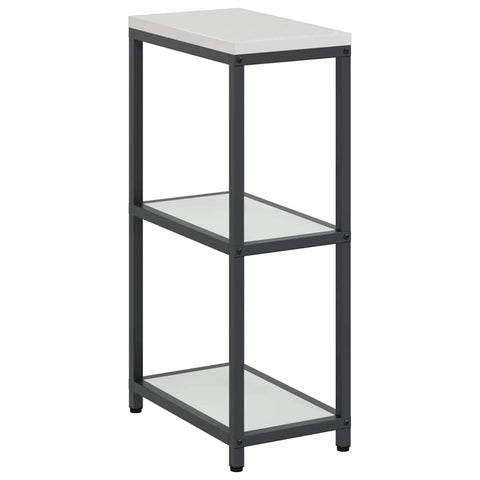vidaXL Kitchen Storage Shelf with Shelf Silver Galvanised steel