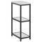 vidaXL Kitchen Storage Shelf with Shelf Silver Galvanised steel