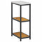 vidaXL Kitchen Storage Shelf with Shelf Rusty Weathering steel