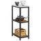 vidaXL Kitchen Storage Shelf with Shelf Rusty Weathering steel