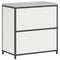 vidaXL Kitchen Storage Cabinet with Shelf with Storage White Steel