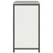 vidaXL Kitchen Storage Cabinet with Shelf with Storage White Steel