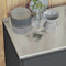 vidaXL Kitchen Storage Cabinet with Shelf with Door Anthracite Steel