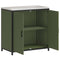 vidaXL Kitchen Storage Cabinet with Shelf with Door Olive green Steel