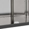 vidaXL Kitchen Storage Cabinet with Shelf with Storage with Door Silver Stainless steel