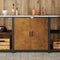 vidaXL Kitchen Storage Cabinet with Shelf Rusty Weathering steel