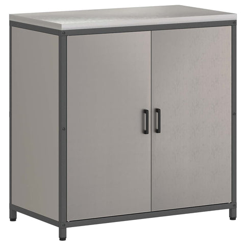 vidaXL Kitchen Storage Cabinet with Shelf Rusty Weathering steel