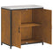 vidaXL Kitchen Storage Cabinet with Shelf Rusty Weathering steel