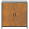 vidaXL Kitchen Storage Cabinet with Shelf Rusty Weathering steel