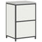 vidaXL Kitchen Storage Cabinet with Shelf with Storage White Steel