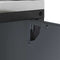 vidaXL Kitchen Storage Cabinet with Shelf with Door Anthracite Steel