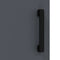 vidaXL Kitchen Storage Cabinet with Shelf with Door Anthracite Steel