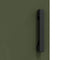 vidaXL Kitchen Storage Cabinet with Shelf with Door Olive green Steel