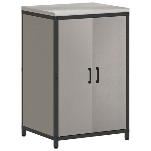 vidaXL Kitchen Storage Cabinet with Drawer Rusty Weathering steel