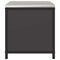vidaXL Kitchen Storage Cabinet with Shelf with Storage Black Steel
