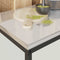 vidaXL Kitchen Storage Cabinet with Drawer with Shelf White Steel