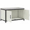 vidaXL Kitchen Storage Cabinet with Drawer with Shelf White Steel
