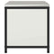 vidaXL Kitchen Storage Cabinet with Drawer with Shelf White Steel