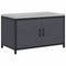 vidaXL Kitchen Storage Cabinet with Shelf with Door Anthracite Steel
