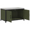 vidaXL Kitchen Storage Cabinet with Shelf with Door Olive green Steel