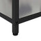 vidaXL Kitchen Storage Cabinet with Shelf Silver Stainless steel