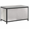 vidaXL Kitchen Storage Cabinet with Shelf Silver Stainless steel