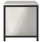 vidaXL Kitchen Storage Cabinet with Shelf Silver Stainless steel