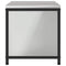 vidaXL Kitchen Storage Cabinet with Shelf Silver Galvanised steel