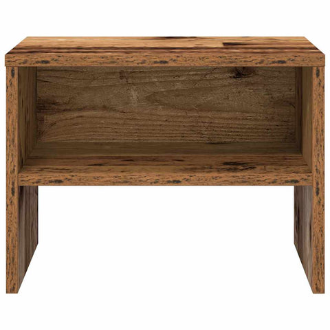 vidaXL Bedside Cabinet Old wood 40 x 40 x 30 cm Engineered wood