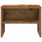 vidaXL Bedside Cabinet Old wood 40 x 40 x 30 cm Engineered wood