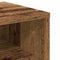 vidaXL Bedside Cabinet 2 pcs Old wood 40 x 40 x 30 cm Engineered wood