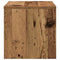 vidaXL Bedside Cabinet 2 pcs Old wood 40 x 40 x 30 cm Engineered wood
