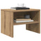 vidaXL Bedside Cabinet Artisan oak 40 x 40 x 30 cm Engineered wood