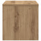 vidaXL Bedside Cabinet Artisan oak 40 x 40 x 30 cm Engineered wood