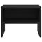 vidaXL Bedside Cabinet Black oak 40 x 40 x 30 cm Engineered wood