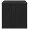 vidaXL Bedside Cabinet Black oak 40 x 40 x 30 cm Engineered wood