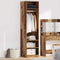 vidaXL Wardrobe with Shelf with Storage Old wood Engineered wood