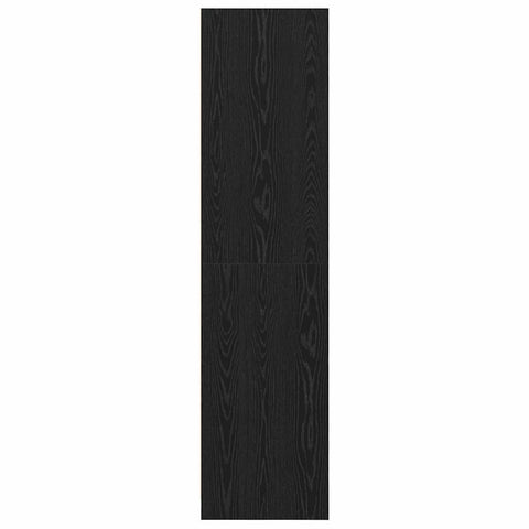 vidaXL Wardrobe with Shelf Black oak 50 x 50 x 200 cm Engineered wood
