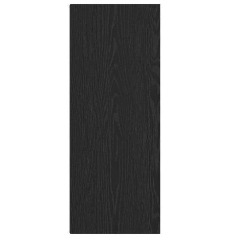 vidaXL Bookcase Black oak 40 x 30 x 77 cm Engineered wood