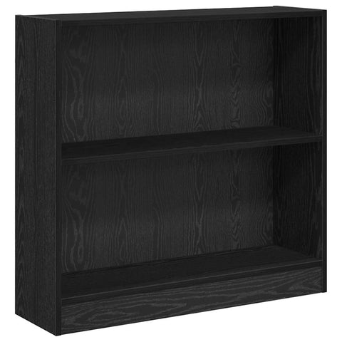 vidaXL Bookcase Black oak Particle board
