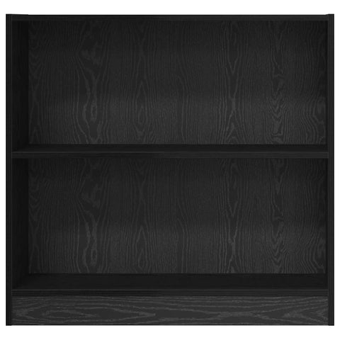 vidaXL Bookcase Black oak Particle board