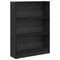 vidaXL Bookcase Black oak Particle board