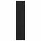 vidaXL Bookcase Black oak Particle board