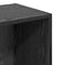 vidaXL Bookcase Black oak 40 x 30 x 152 cm Engineered wood