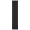 vidaXL Bookcase Black oak 40 x 30 x 152 cm Engineered wood