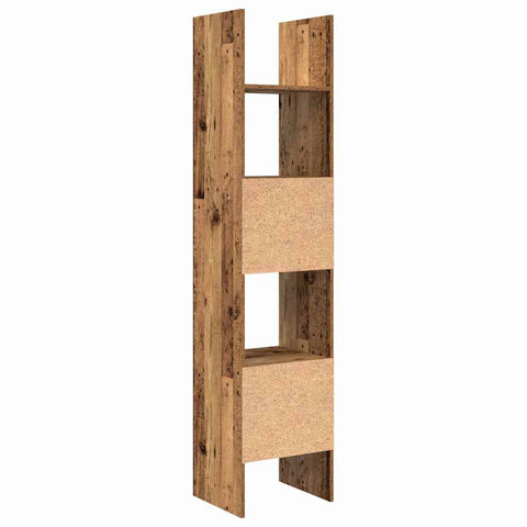 vidaXL Book Cabinet Old wood 40 x 35 x 180 cm Engineered Wood