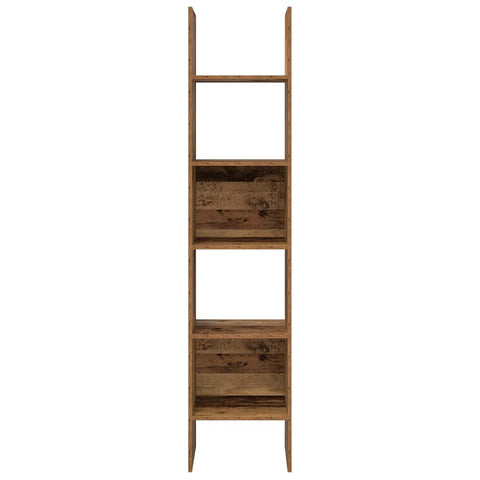 vidaXL Book Cabinet Old wood 40 x 35 x 180 cm Engineered Wood