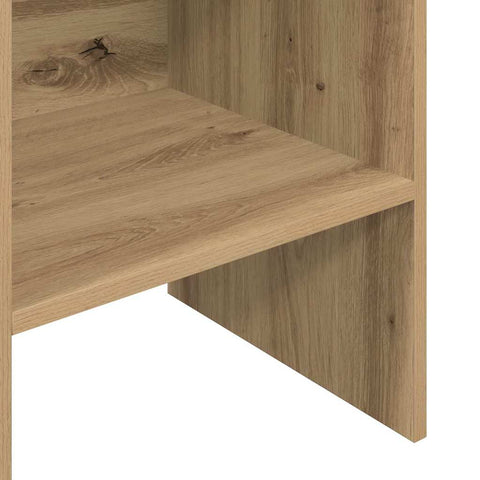 vidaXL Book Cabinet Artisan oak 40 x 35 x 180 cm Engineered Wood